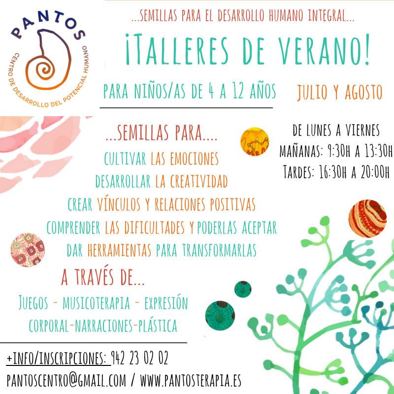 Talleres De Verano Para Niños En Pantos En Santander Mi Plan Hoy 2208