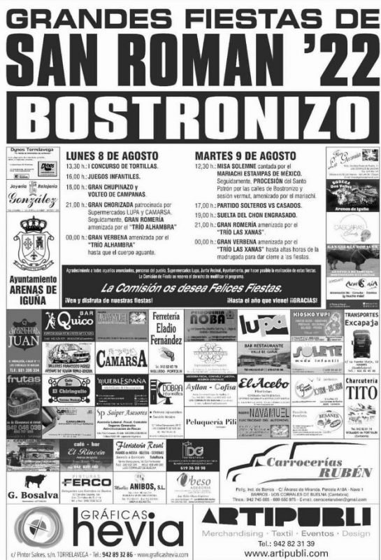 Grandes Fiestas De San Rom N Bostronizo Miplanhoy Qu Hacer