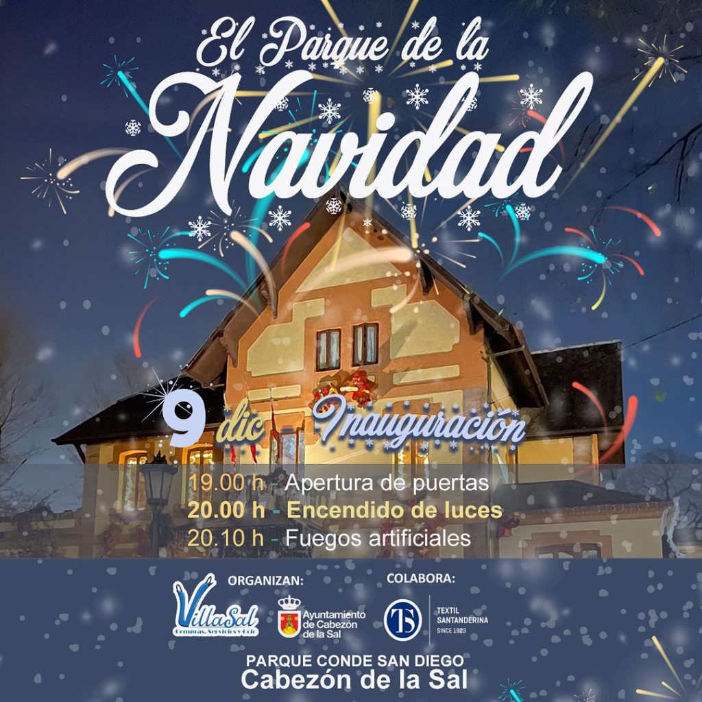 EL PARQUE DE LA NAVIDAD Cabezón de la Sal Miplanhoy qué hacer hoy