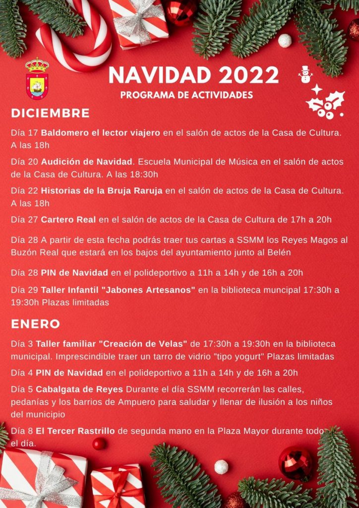 Programaci N Navidad Ampuero Miplanhoy Qu Hacer Hoy En Cantabria