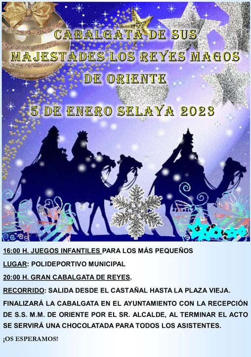 Cabalgata de Reyes 2023 Selaya Miplanhoy qué hacer hoy en Cantabria