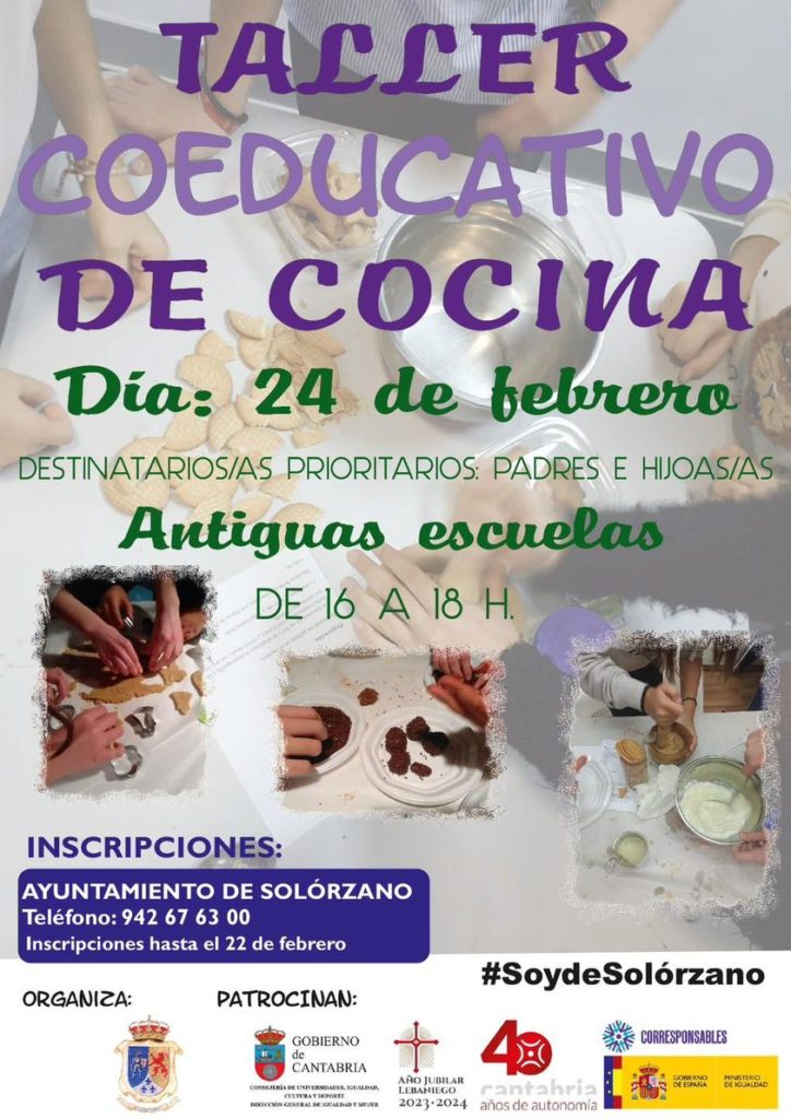 Taller Educativo De Cocina Febrero Miplanhoy Qu Hacer Hoy En