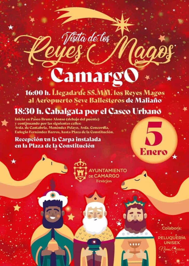 Visita Reyes Magos Camargo 2024 Miplanhoy qué hacer hoy en Cantabria