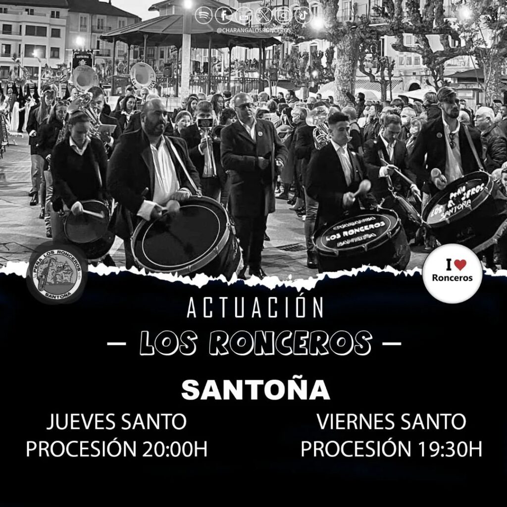 Actuación los Ronceros Semana Santa 2024 Miplanhoy qué hacer hoy en