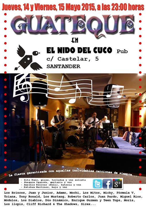 Concierto de Guateque en el Nido del Cuco en Santander