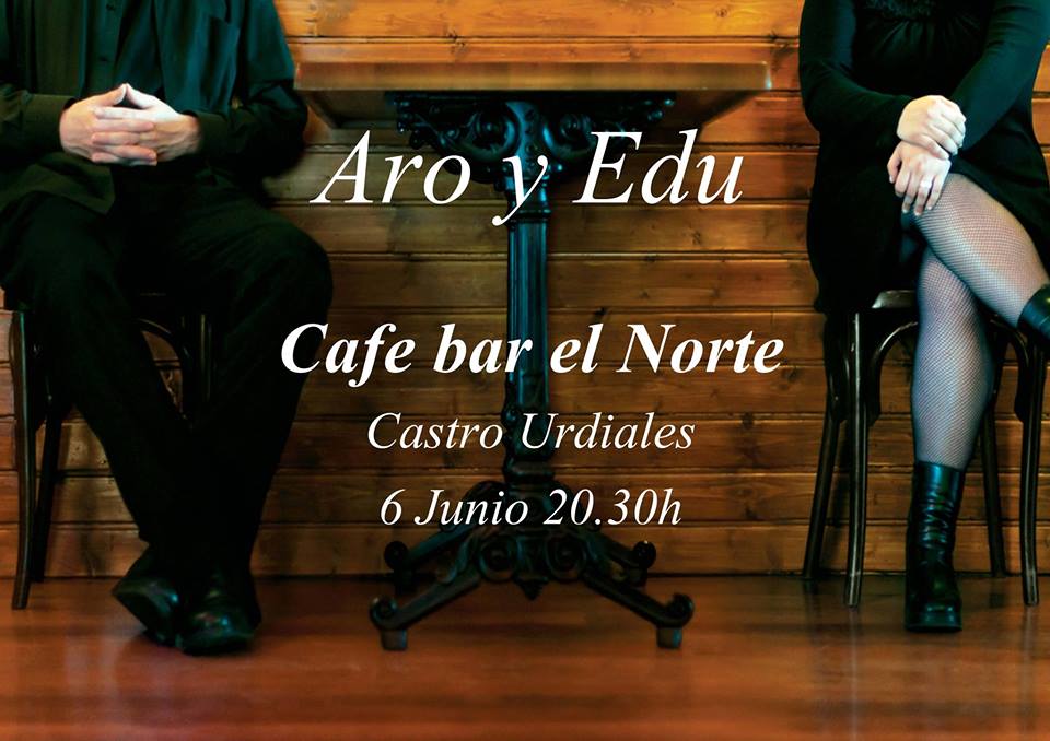 Concierto de Aro y Edu en el Bar El Norte de Castro Urdiales