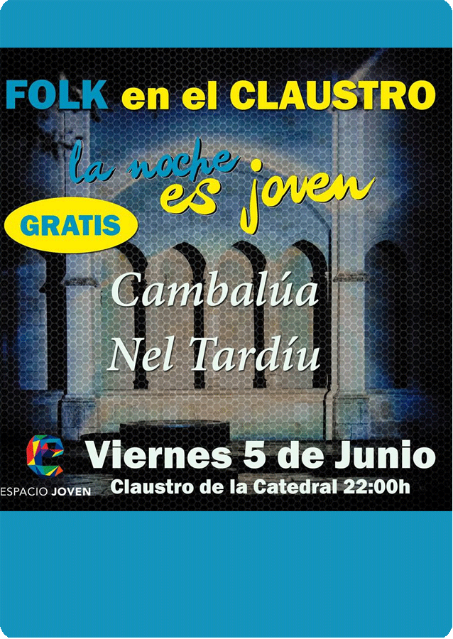 Concierto de Cambalúa y Nel Tardiu en Santander