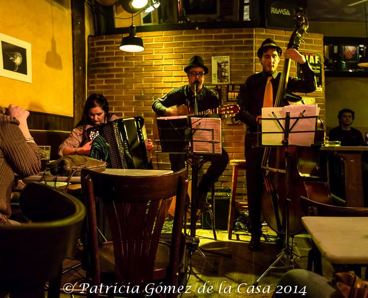 Concierto de Tres para Tango en Sunaces en el Maraca Loca Piano Ardiente Food Truck