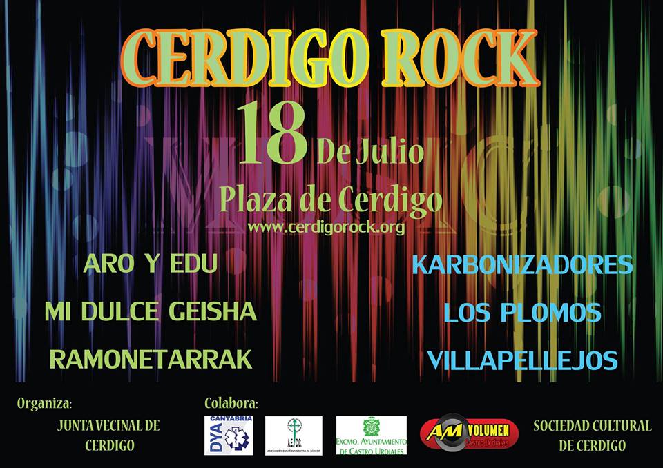 Festival Cerdigo Rock en Cerdigo