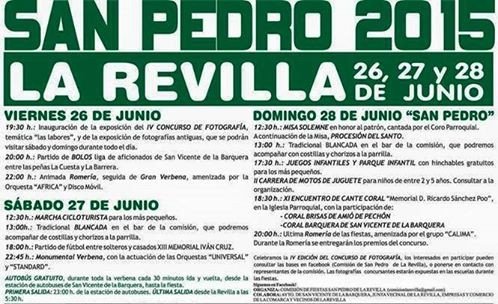 Fiestas de San Pedro en La Revilla