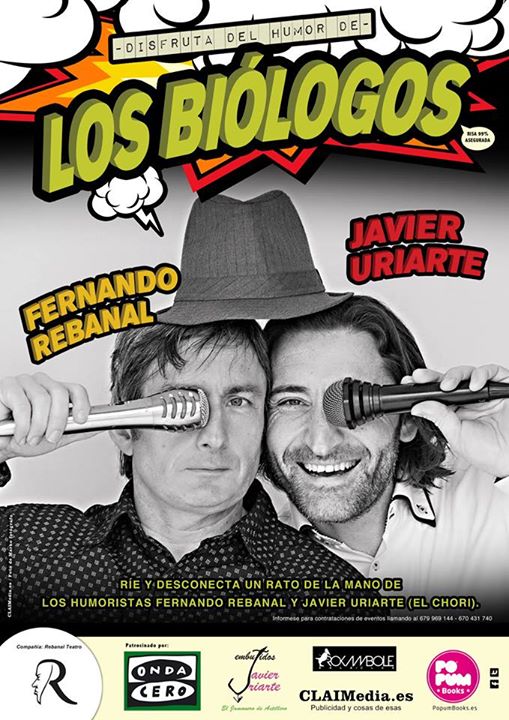 Monólogo de Los Biólogos en el Rocambole en Santander