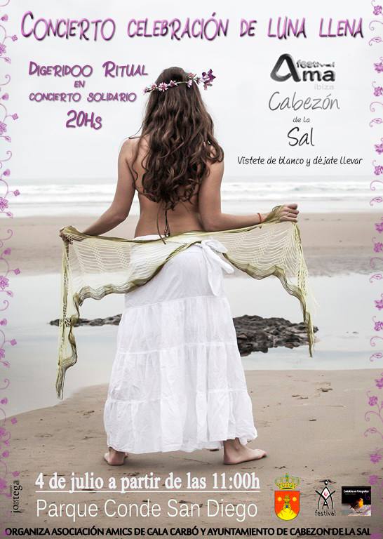 Concierto celebración de la luna llena en Cabezón de la Sal