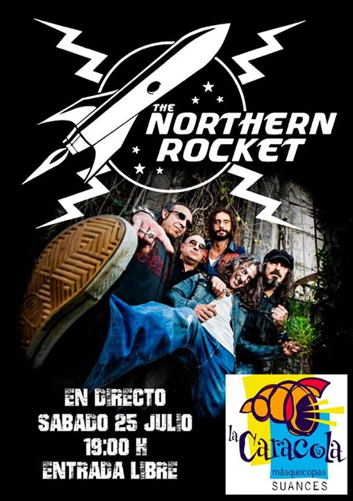Concierto de The Northen Rocket en La Caracola de Suances