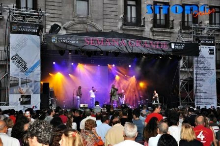 Concierto en la Plaza Porticada de Santander