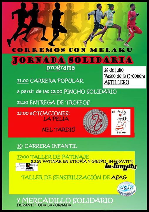 Concierto,talleres,mercadillo  y carrera solidaria en Astillero