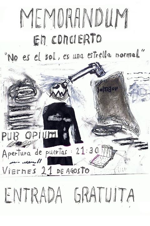 Concierto de Memorandum en el Opium en Santander