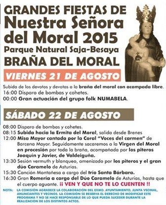 Fiestas de Nuestra señora del Moral en Braña del Moral