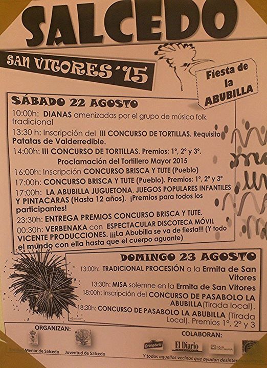Fiestas de San Vitores en Salcedo,Valderredible Miplanhoy qué hacer