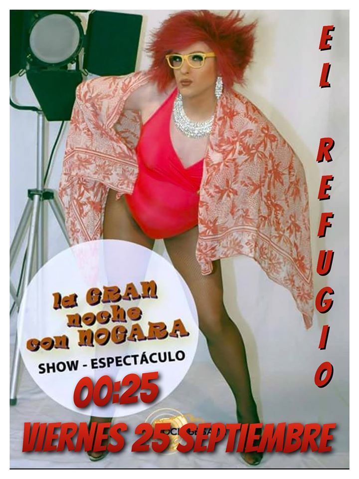 Actuación de La Gran Nogara en El Refugio de Tanos