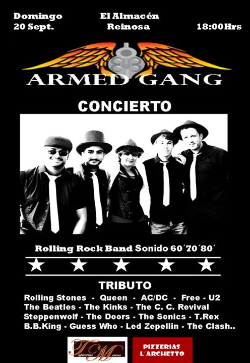 Concierto de Armed Gang en El Almacen de Reinosa