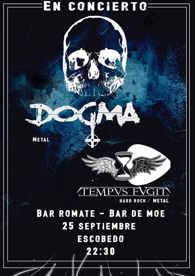 Concierto de Dogma y Tempus Fugit en Escobedo