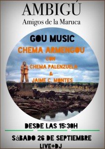 Concierto de Pez Mago & Carlos Miguel Cortés en el Haddock en Santander