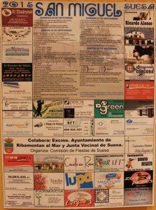 Fiestas de San Miguel en Suesa