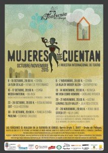 Muestra internacional de teatro, MUJERES QUE CUENTAN en Oruña