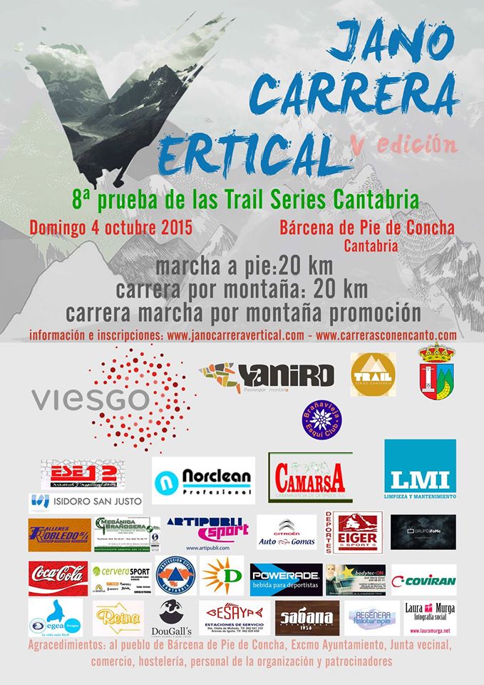 V Carrera Vertical Pico Jano en Bárcena de Pie de Concha