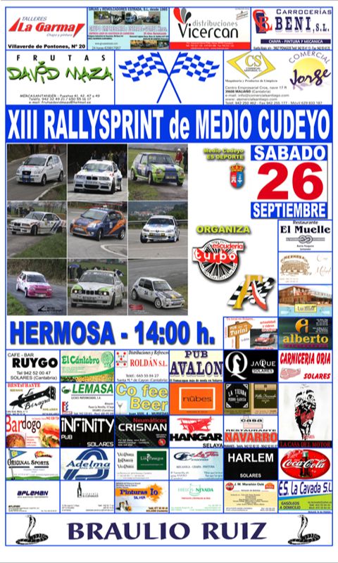 XIII RallySprint de Medio Cudeyo 2015
