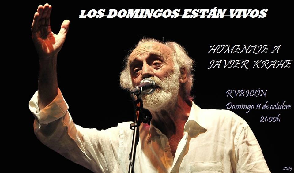 Concierto HOMENAJE A JAVIER KRAHE en el Rvbicón en Santander