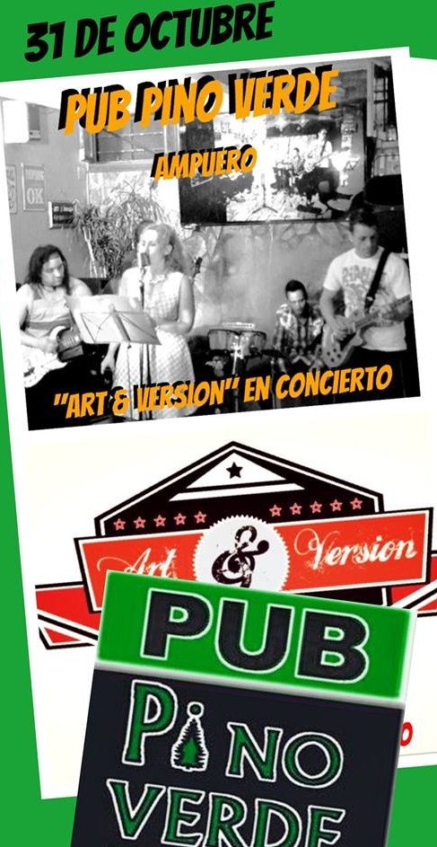 Concierto de Art & Version en El Pino Verde de Ampuero