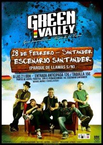 Concierto de Green Valley en Escenario Santander