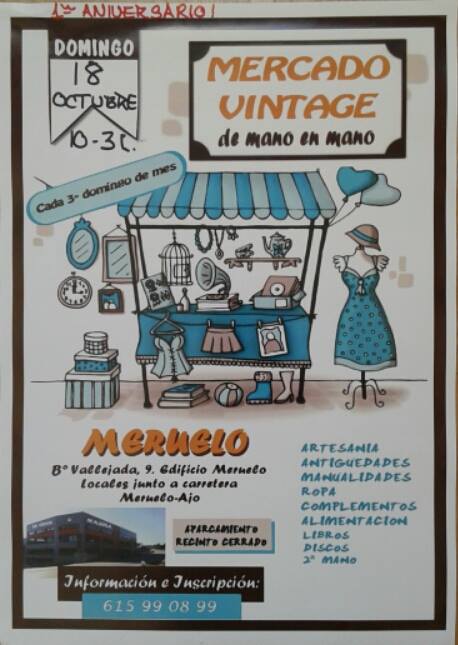 Mercado Vintage en Meruelo