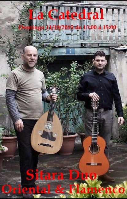 Sitara Duo Oriental & Flamenco en la Catedral del Picoteo de Torrelavega