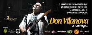 Concierto de Don Vilanova en el Clapton en Santander