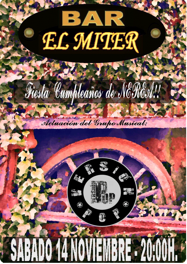 Concierto de Versión Pop en el Miter de Guarnizo