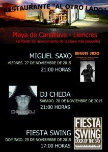 Fiesta Swing en Al Otro Lado en la playa de Canallave en Liencres