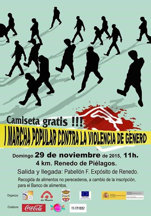 Marcha contra la violencia de Género en Renedo