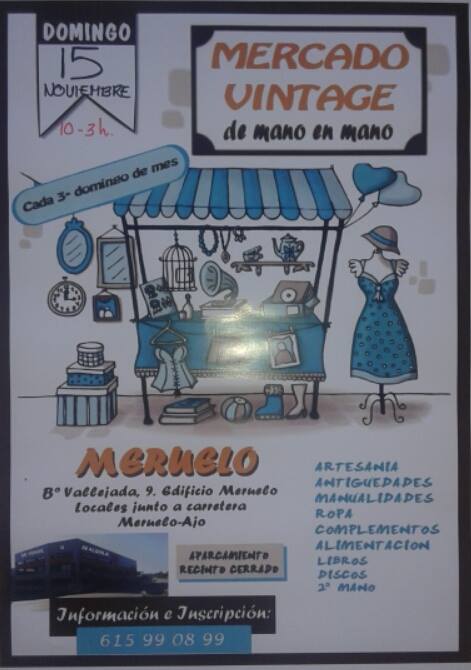 Mercado Vintage en Meruelo