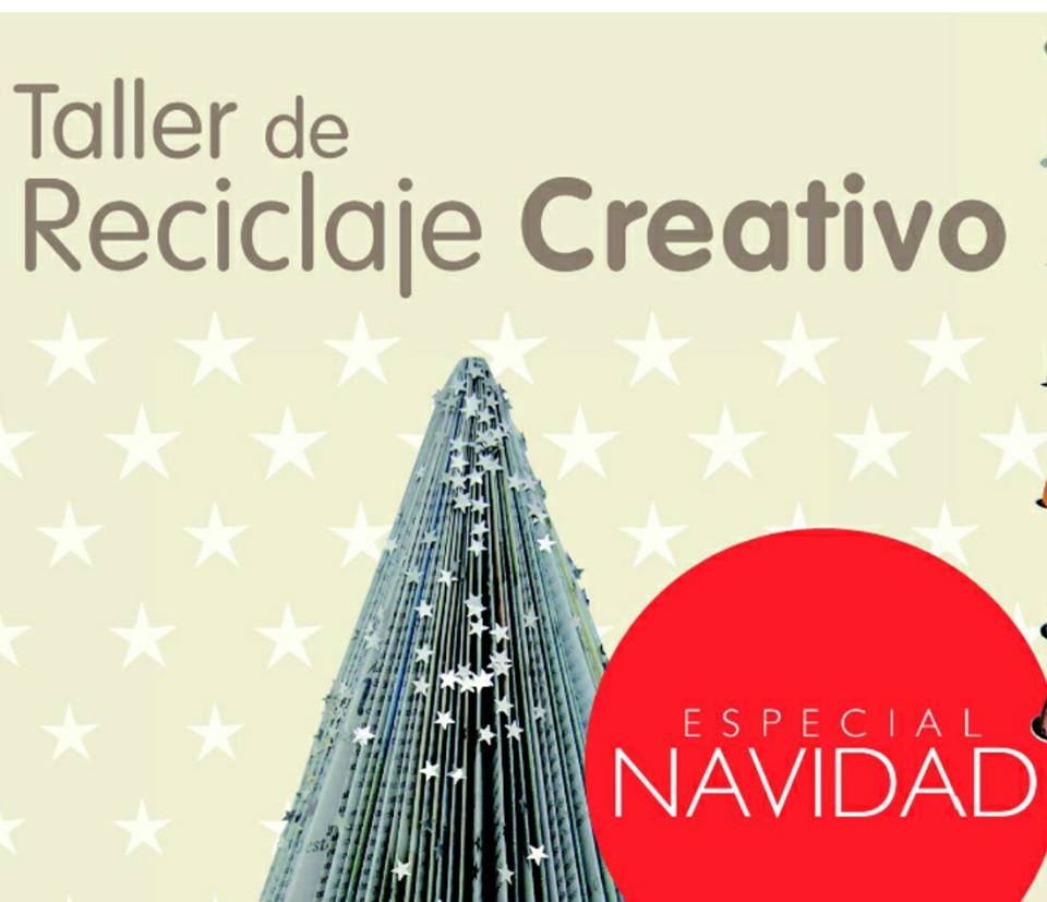 Taller navideño para niños de Reciclaje creativo en Avenida 55 de Renedo