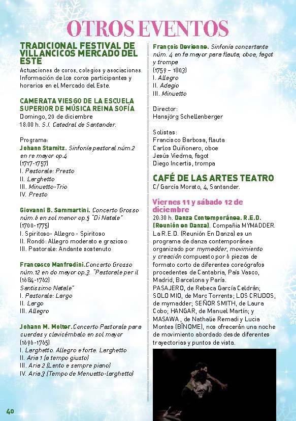 Actividades de Navidad en Santander