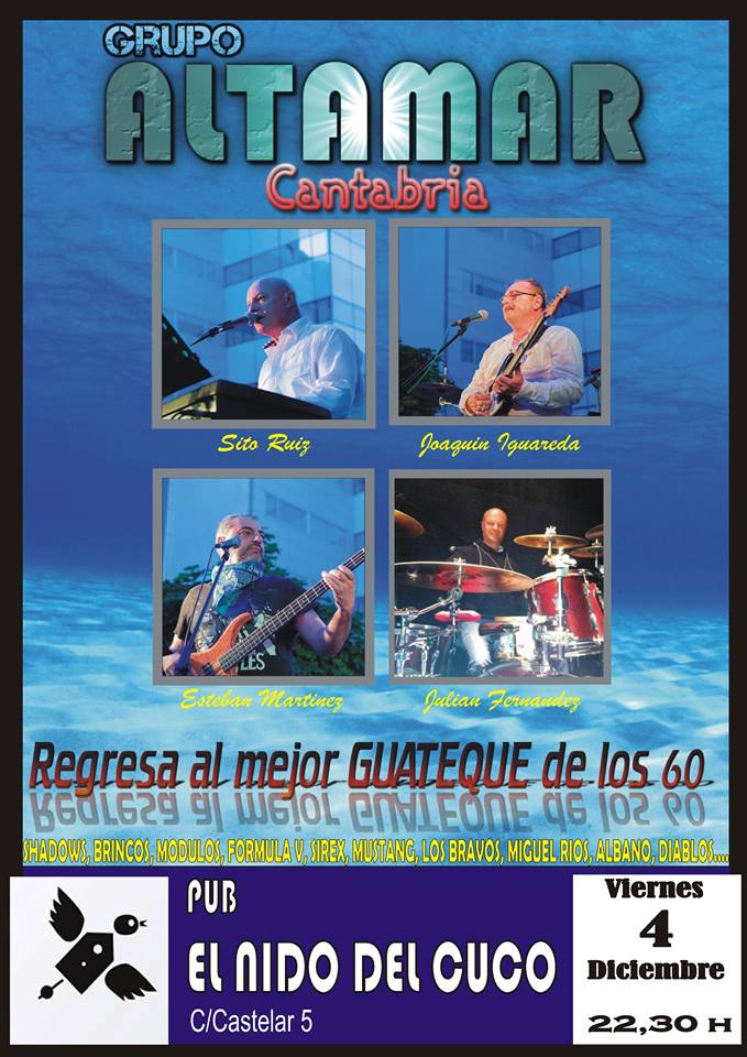 Concierto de Grupo Altamar en el Nido del Cuco en Santander