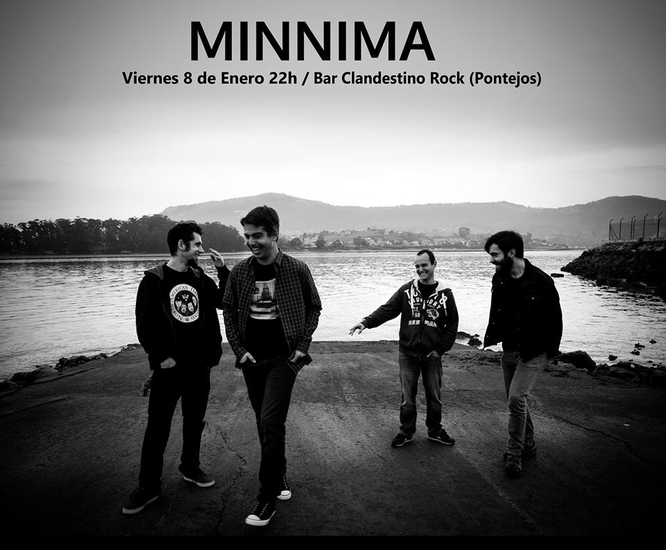 Concierto de Minnima en Clandestino Rock de Pontejos