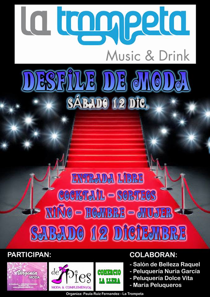 Desfile de moda en La Trompeta en Selaya