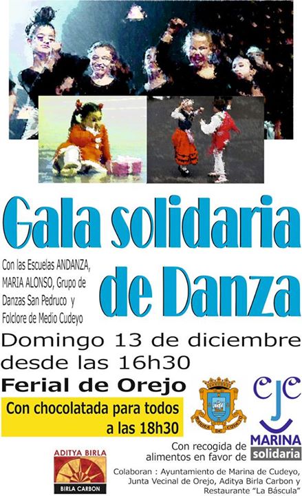 Gala solidaria de Danza en Orejo