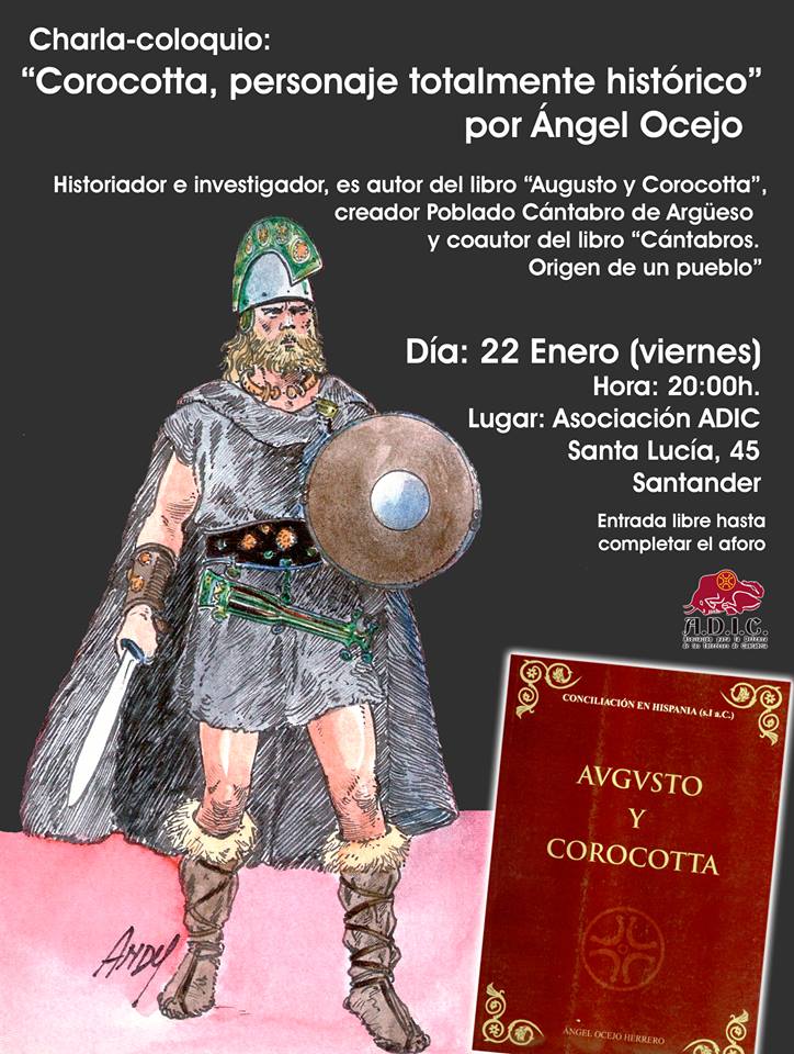 Charla coloquio sobre Corocotta en Santander