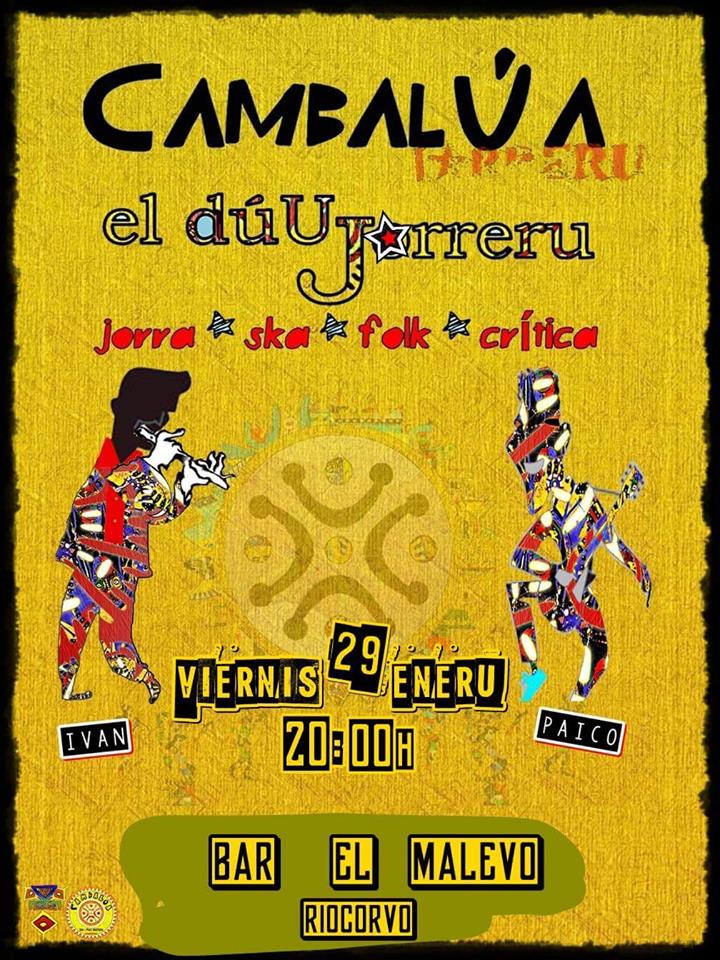 Concierto de Cambalúa en el Malevo de Riocorvo