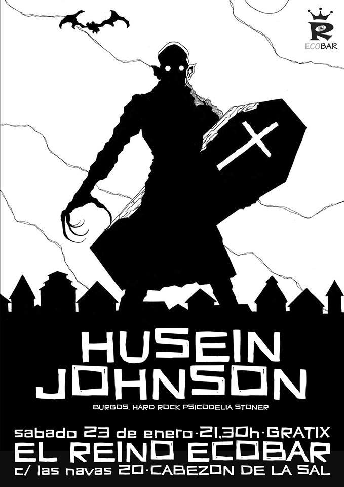 Concierto de Husein Jhonson en el Reino en Cabezón de la Sal