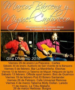 Concierto de Márcos Bárcena y Miguel Cadavieco en el Universal de Reinosa